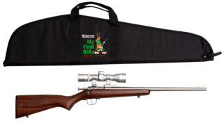 Crickett My First Rifle Package .22 LR Bolt Action Rifle - 16.1" - Wood Stock
